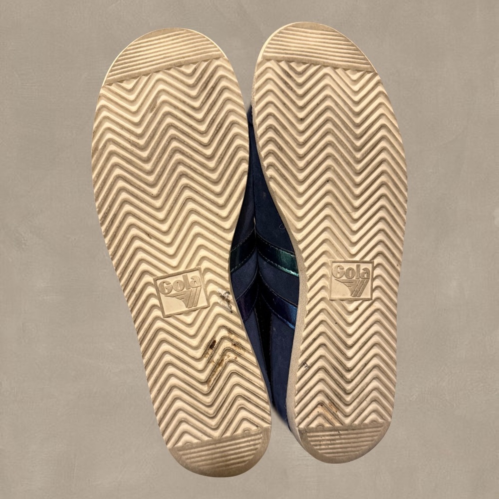Gola Iridescent Stripe Sneakers – size 10 Streetwear Indie - Picture 4 of 7